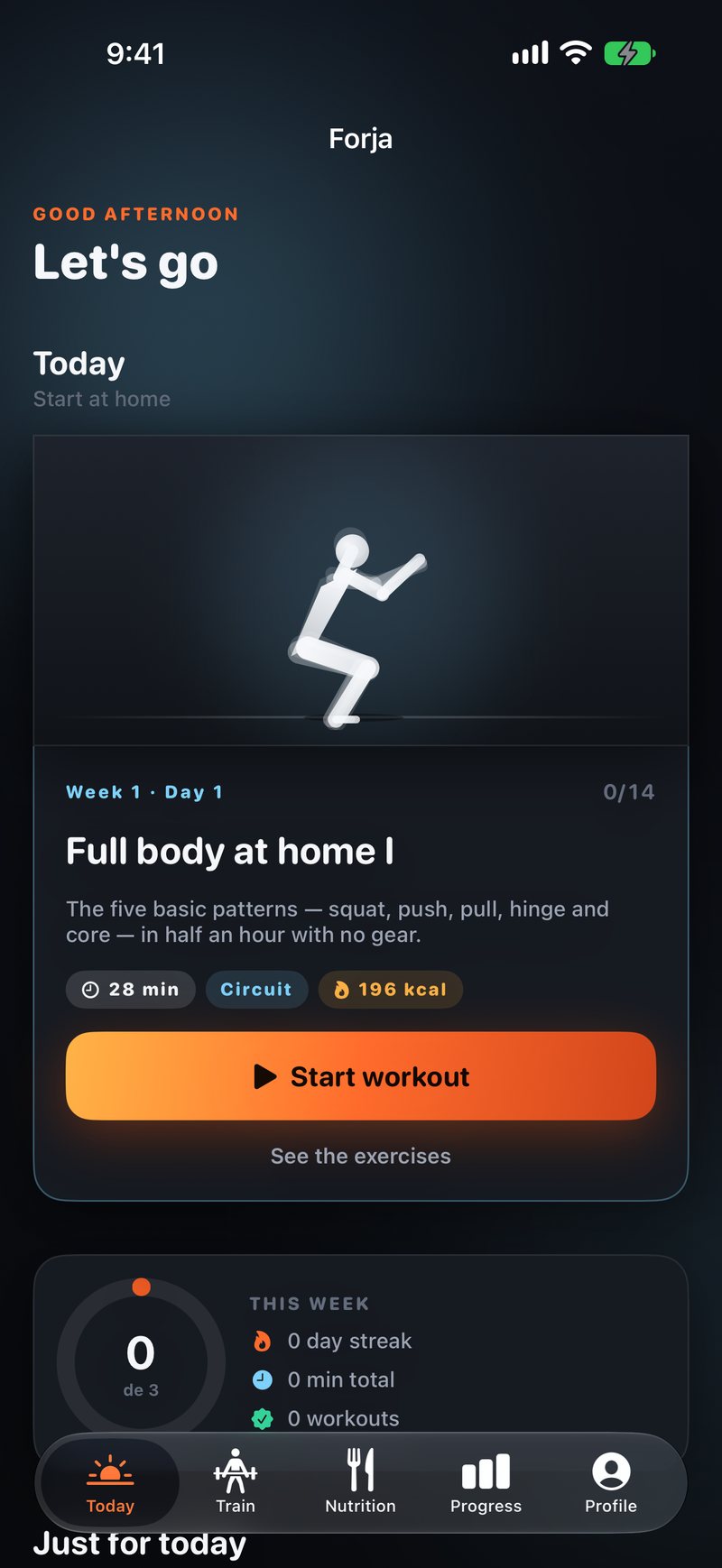 Today: what to do, how long it takes and what you burn